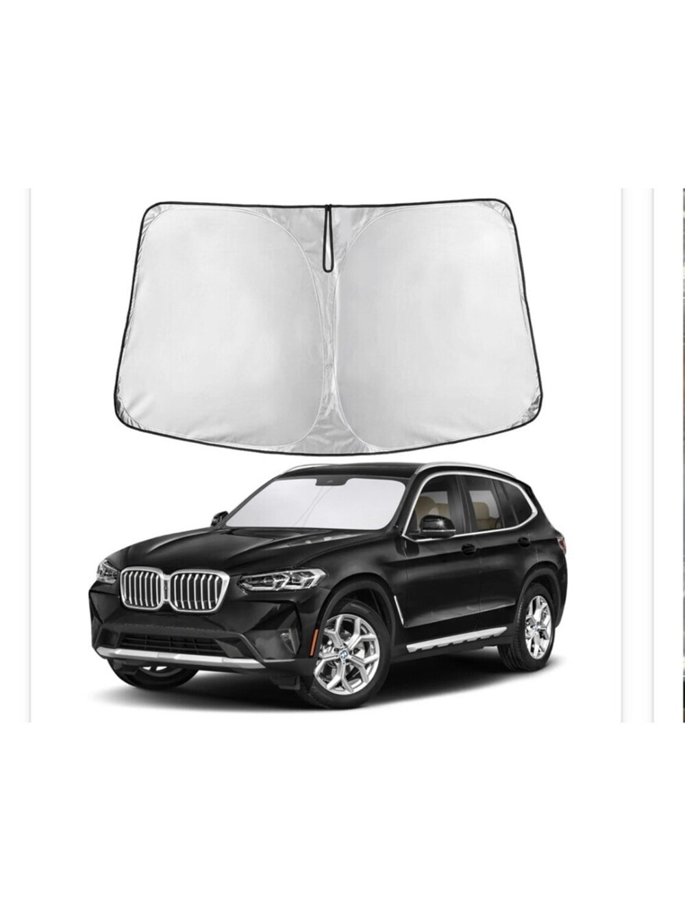 EcoNour Windshield Sunshade For BMW X3 (2018-2026)